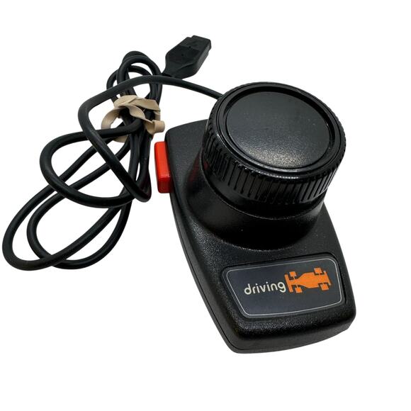 Genuine Atari 2600 Driving Controller Paddle Wheel - Picture 1 of 3